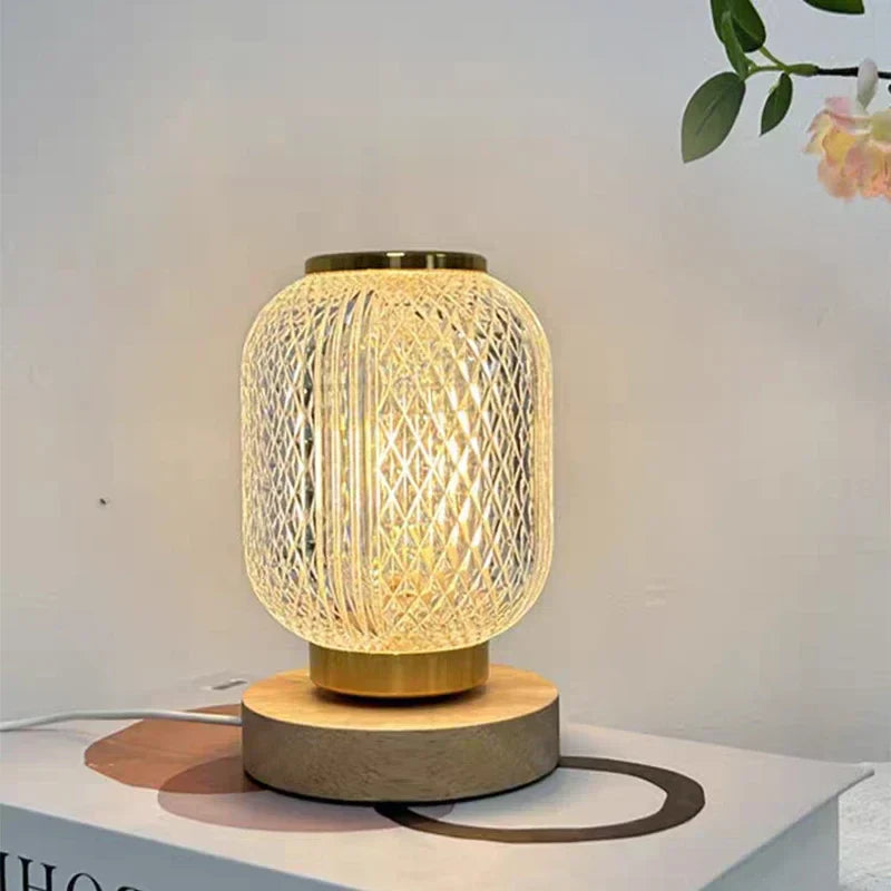 Lampe de chevet Luxe en cristal fil &amp; Batterie - Lampe Chevet Design