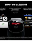 SEGWAY Ninebot MAX G3 D E-Scooter – 11 Zoll Elektroroller in Schwarz/Silber/Rot