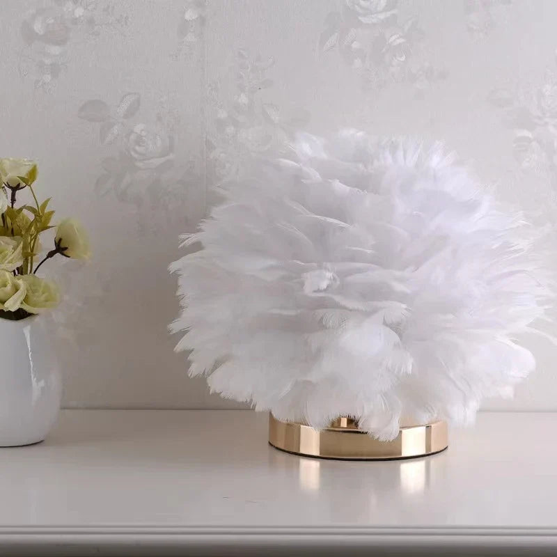 Lampe de chevet Plumes - Lampes de chevets