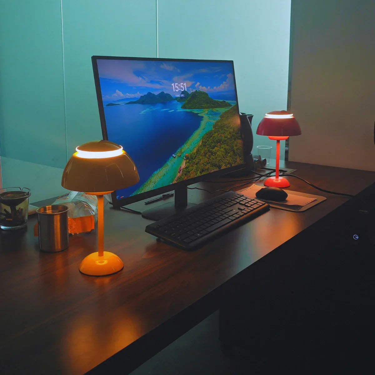 Lampe de chevet design Tactile rechargeable - Lampe Chevet Design