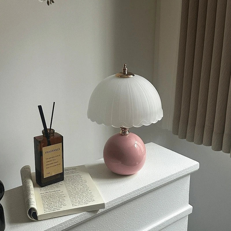 Lampe de Chevet Moderne – Tissu &amp; Fer Forgé, Style Élégant - Lampe Chevet Design