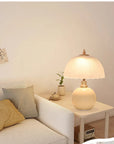 Lampe de Chevet Moderne – Tissu & Fer Forgé, Style Élégant - Lampe Chevet Design