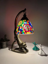 Lampe de chevet en mosaïque créatif