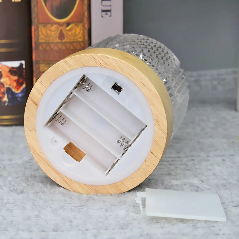 Lampe de chevet Luxe en cristal fil &amp; Batterie - Lampe Chevet Design