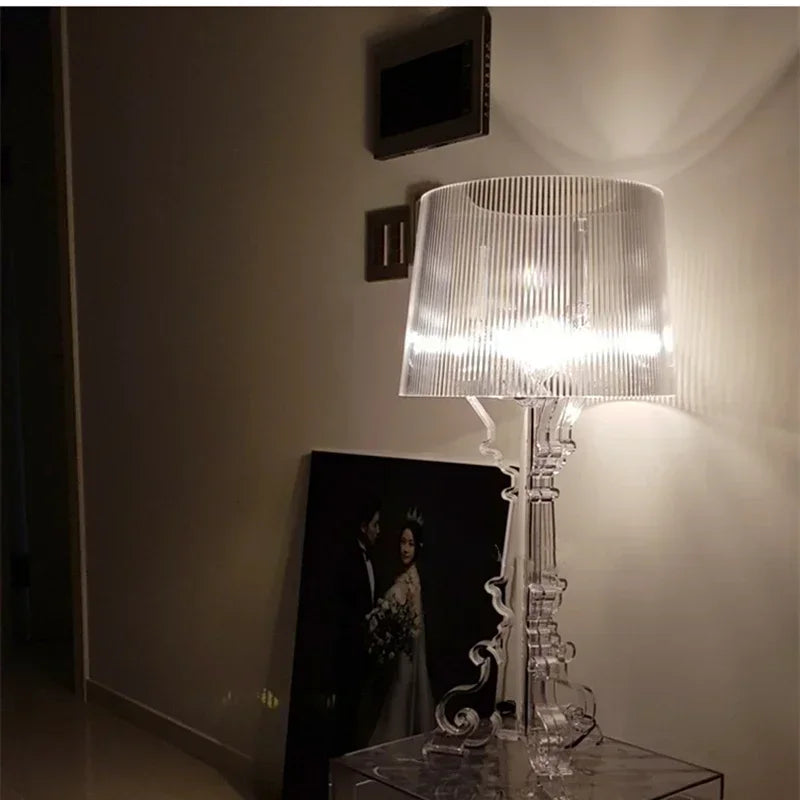 Lampe de chevet Bourgie Cristal Kartell