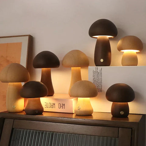 Lampe de Chevet Champignon LED Design