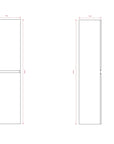Armoire à colonnes Ruvo - 150cm - Chêne Chaud