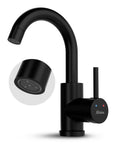 Mitigeur de lavabo – WC – Noir [THALIA]
