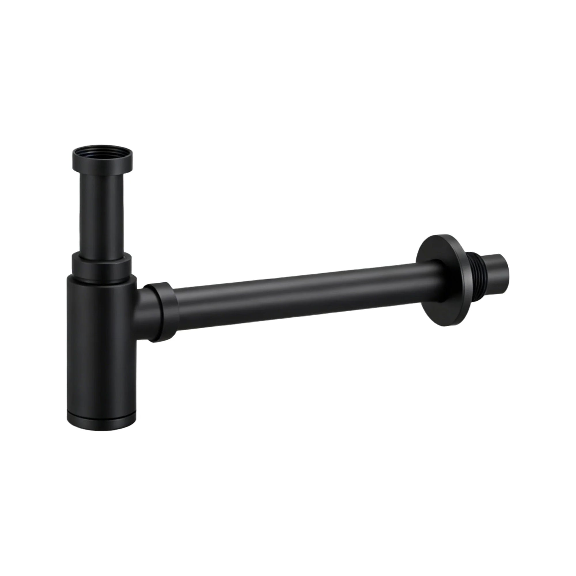 Siphon pour lavabo - 44 mm - Noir mat