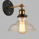 Lampe de chevet Murale Vintage en Verre