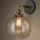 Lampe de chevet Murale Vintage en Verre