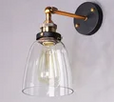 Lampe de chevet Murale Vintage en Verre - Lampe Chevet Design