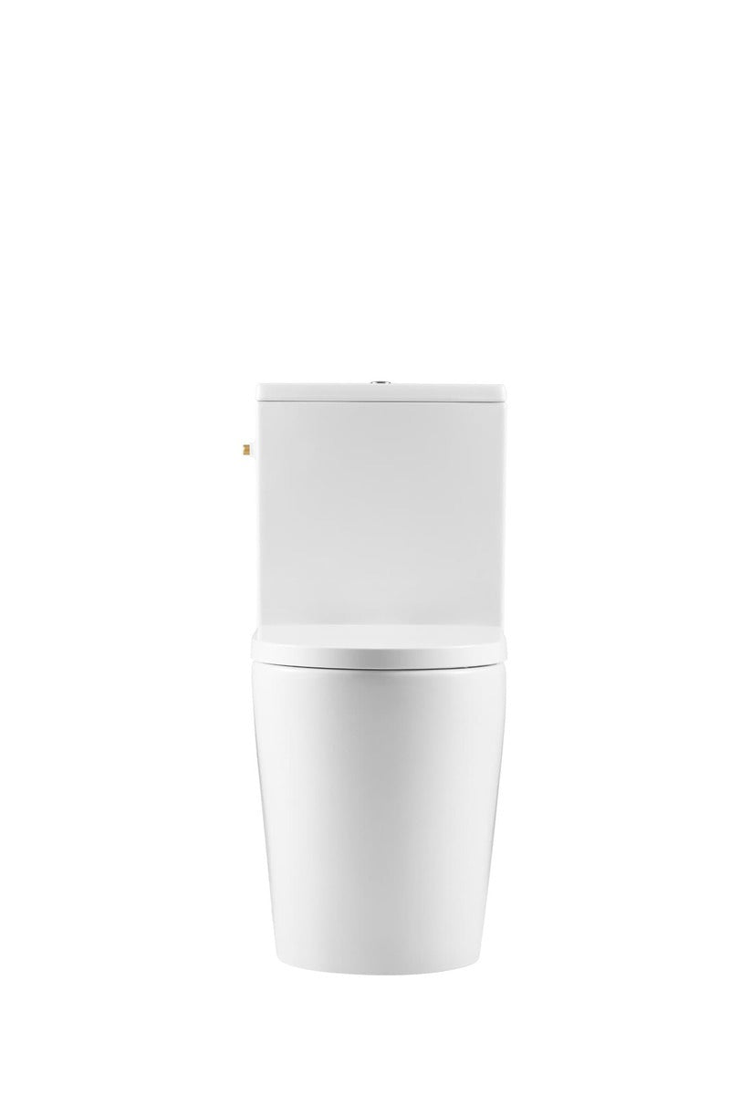 Swiss Aqua Technologies Brevis - Lot de 6 WC à Poser Sans Bride, Abattant SoftClose, Garantie 5 Ans