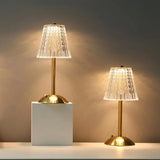 lampe de chevet moderne en cristal